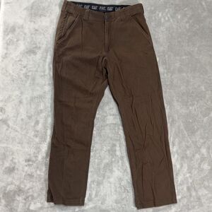 CAT Caterpillar Men's Utility Pant Size 34X32 Flex Waistband, Multi-Pocket-Brown
